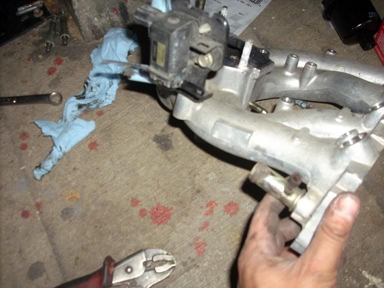 My y7 to y8 Intake Manifold Swap (pics) Honda D Series Forum